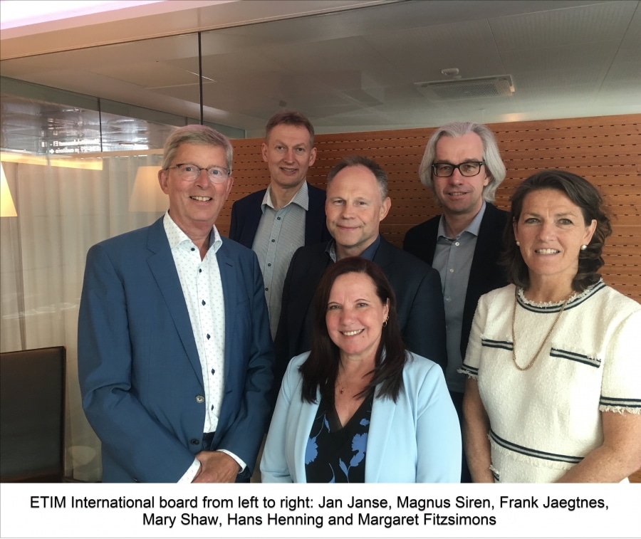 Nyval i ETIM internationals styrelse